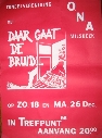 Poster 1988 — Daar gaat de bruid